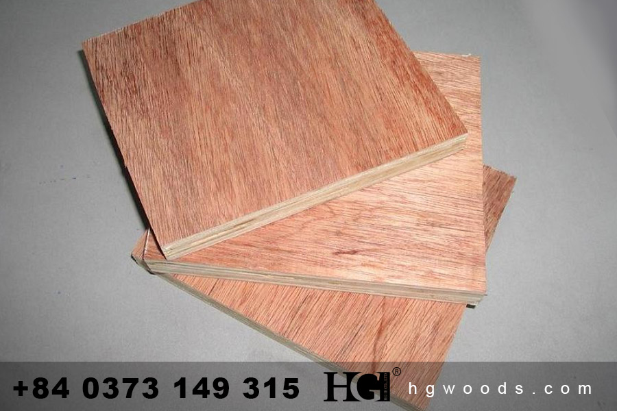 Commercial plywood size